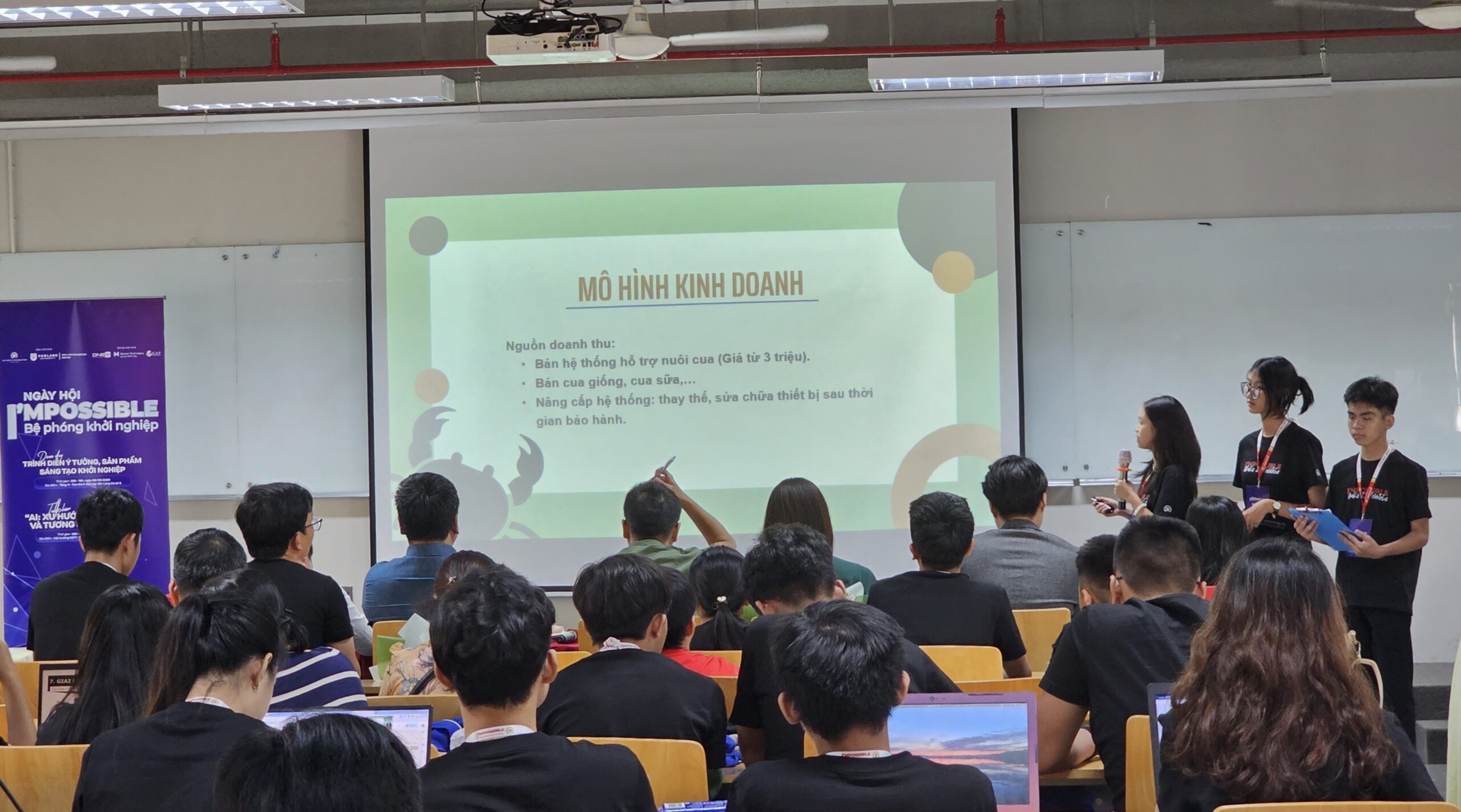 Smart tank for crab farm 